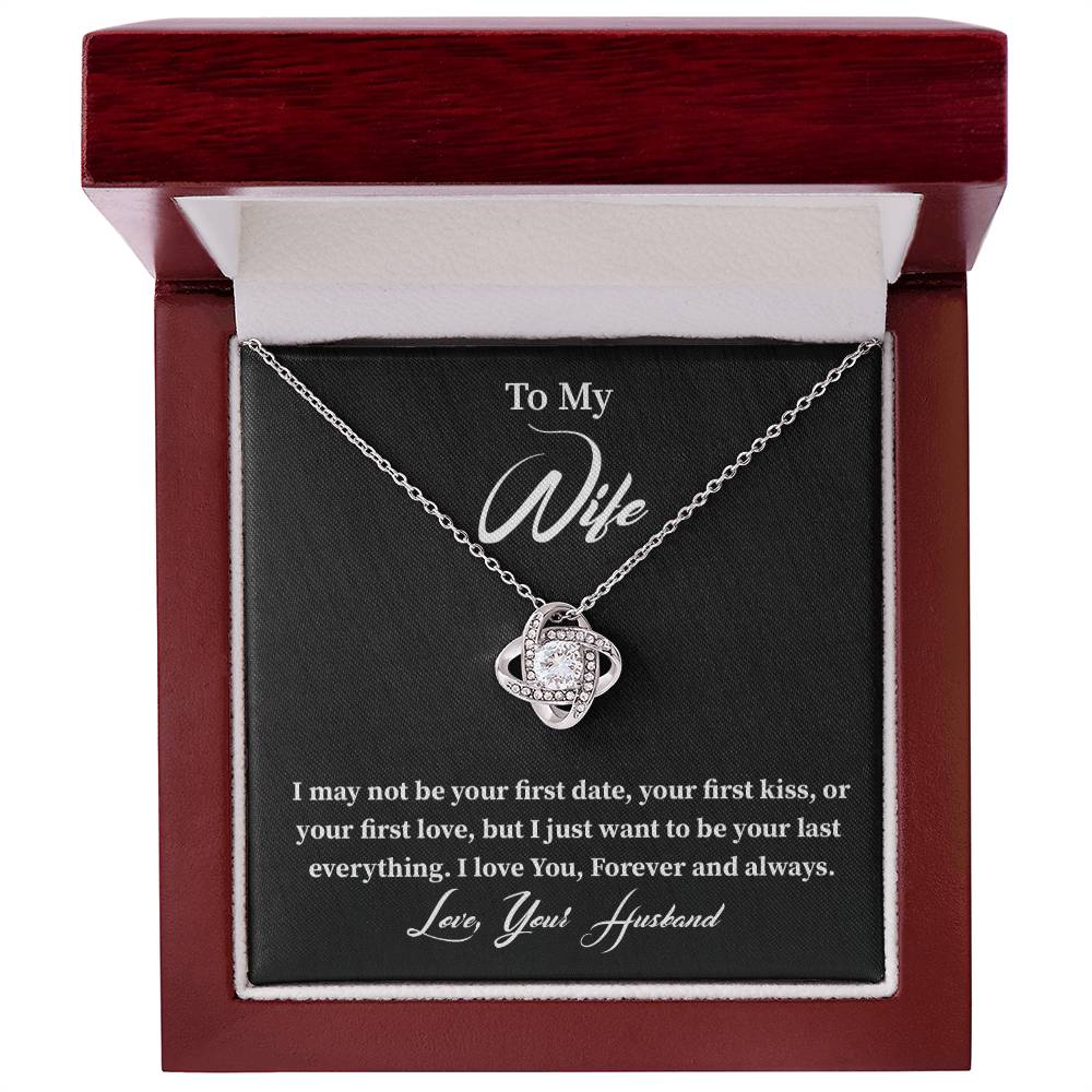 Wife Necklace Gift from Husband with Card & Gift Box