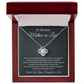 Elegant Mother-in-Law Necklace with Message Card