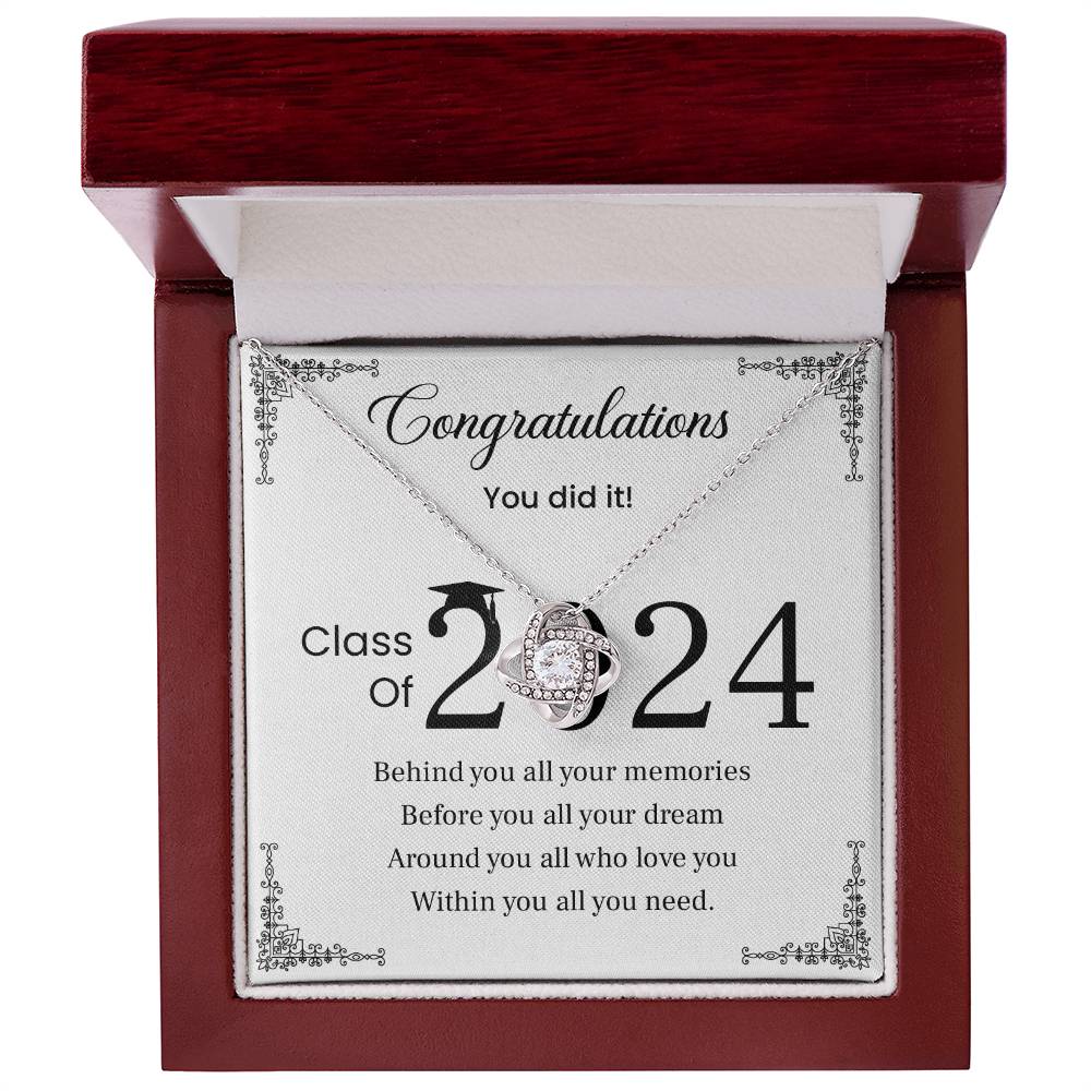 Congratulations Class Of 2024 Necklace Necklace For Bright Memories Celebrate Your Potential Necklace Necklace For Your Unique Gift For Class Of 2024 Celebration Proud Graduate Necklace Necklace For Future Dreams Class Of 2024 Graduation Necklace