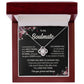 Soulmate Love Knot Necklace with Message Card & Gift Box