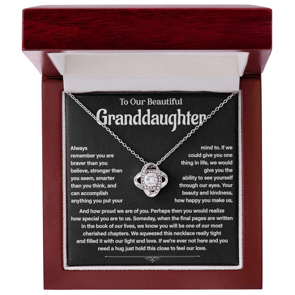To my beautiful Granddaughter
