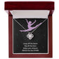 Gymnastics Necklace Gift for Girls – Reach the Stars