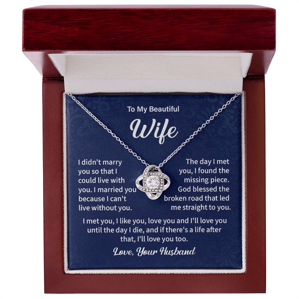 Emotional Gift for Wife from Husband with Love Card