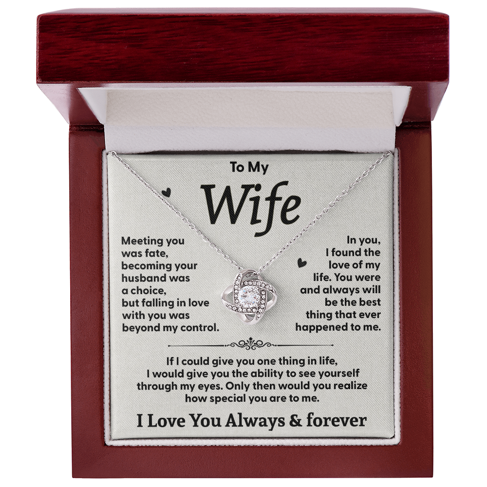 To my Wife