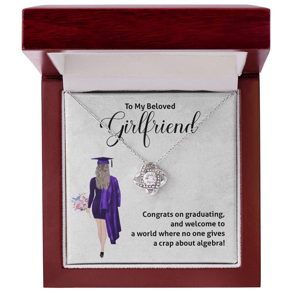 Funny Graduation Necklace Gift for Girlfriend