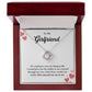 Meaningful Necklace Gift for Girlfriend with Love Card