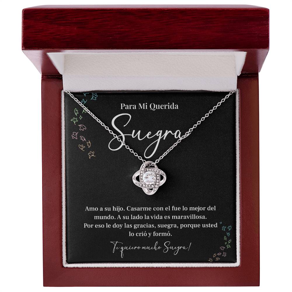 Regalo Para Suegra – Collar con Tarjeta de Amor