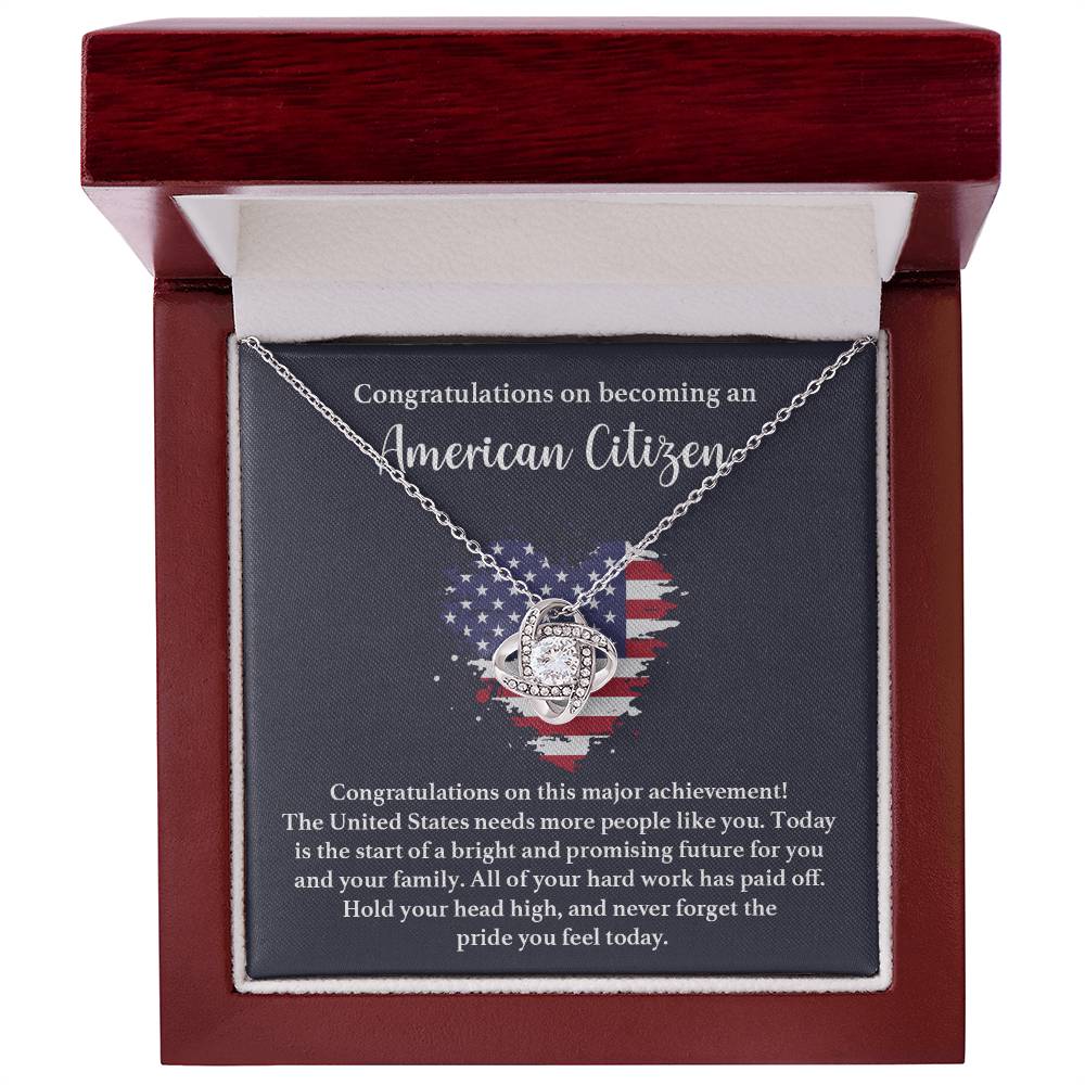 Congratulations Necklace For New American Citizen Proud To Be An American Necklace Proud To Be An American Necklace Gift For Citizenship Milestone Necklace For Proud New U.s. Citizen Gift For Becoming A U.s. Citizen Necklace For U.s. Citizenship Journey