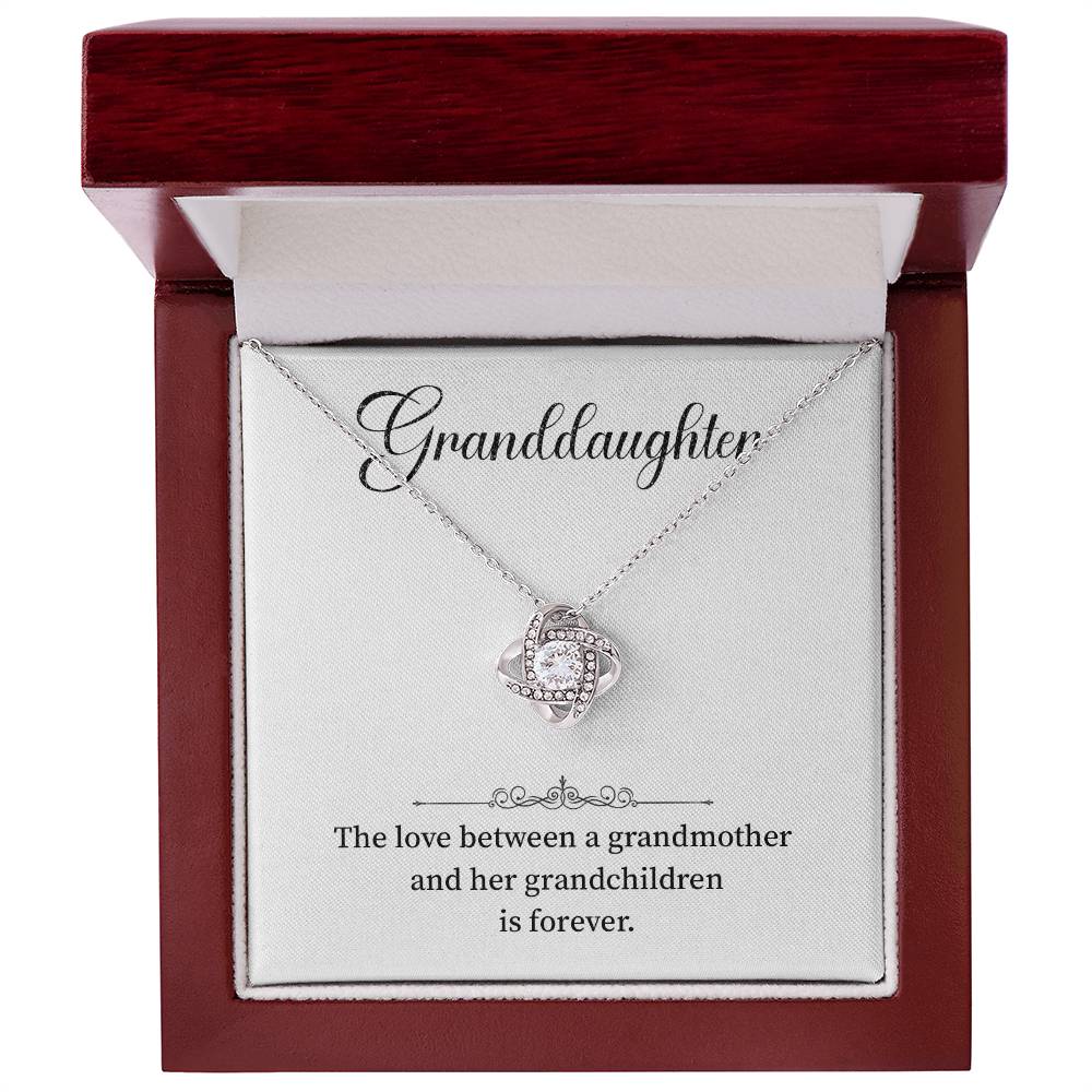 Granddaughter Necklace from Grandma – Necklace with Gift Box