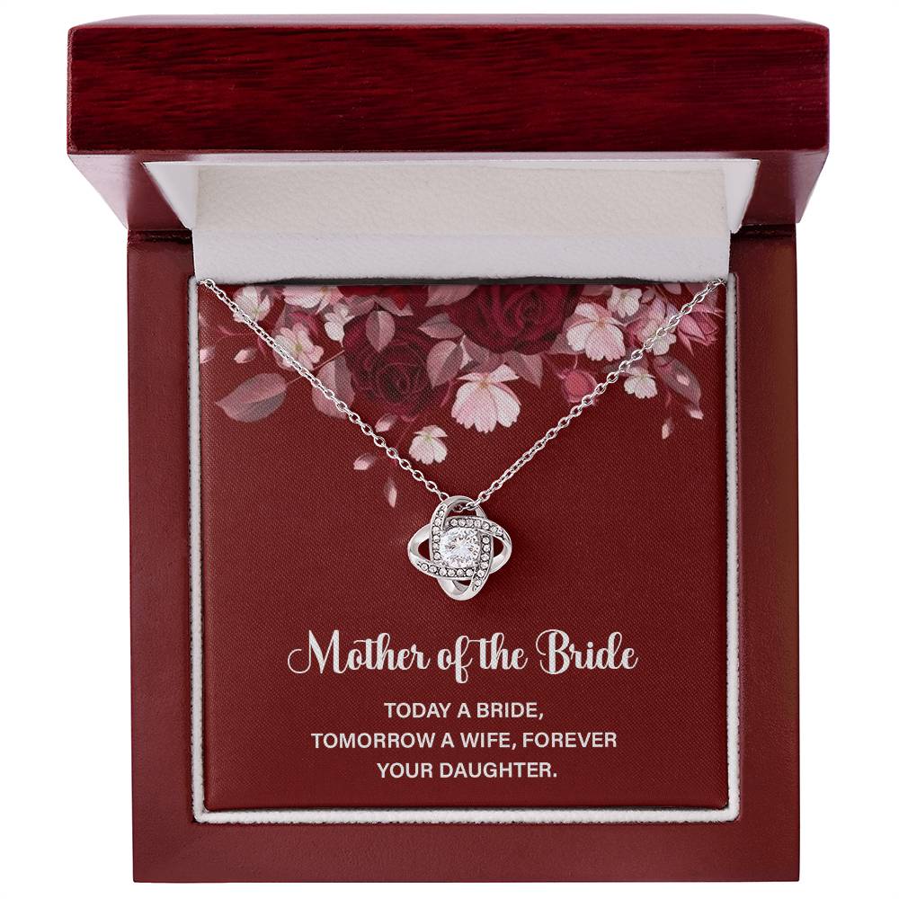 Mother of Bride Gift from Daughter Wedding Card