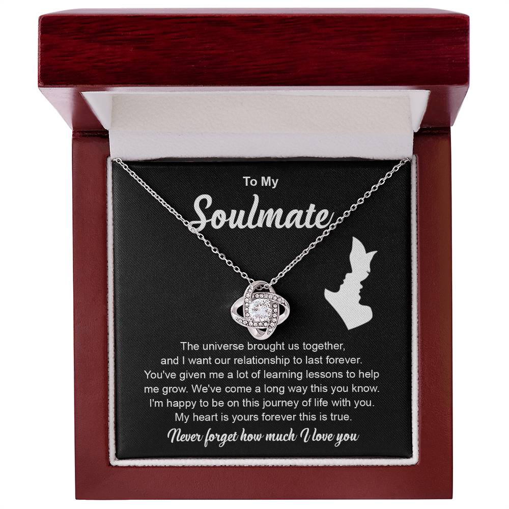 Soulmate Romantic Gift with Heartfelt Message Card