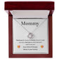 Funny Necklace Gift for Pregnant Mom from Baby Bump in Tummy