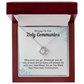 Blessing On your Holy Communion Necklace, God Bless You