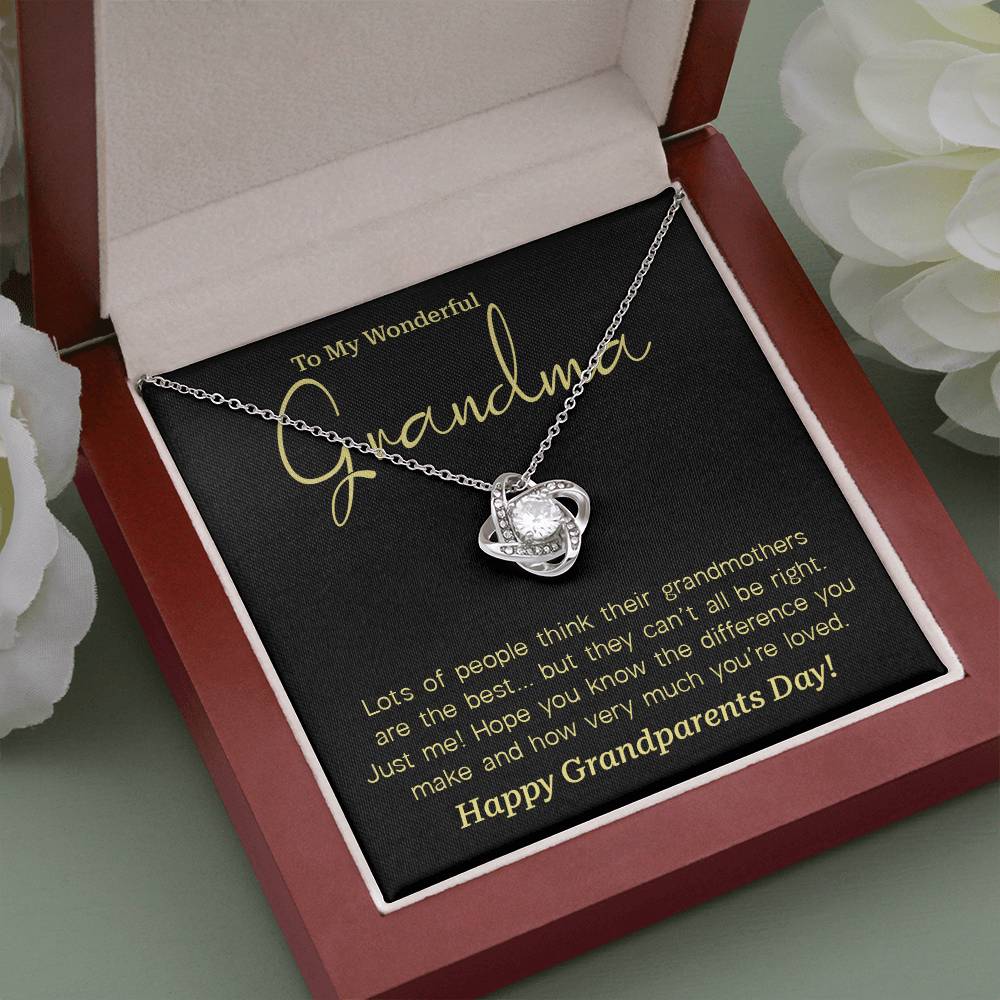 To My Wonderful Grandma Grandma Necklace Gift Grandparents Day Jewelry Sentimental Jewelry For Grandmother Jewelry Gift For Grandma Granddaughter To Grandma Gift Special Gift For Grandma Granddaughter Love Jewelry Jewelry For Grandma From Granddaughter