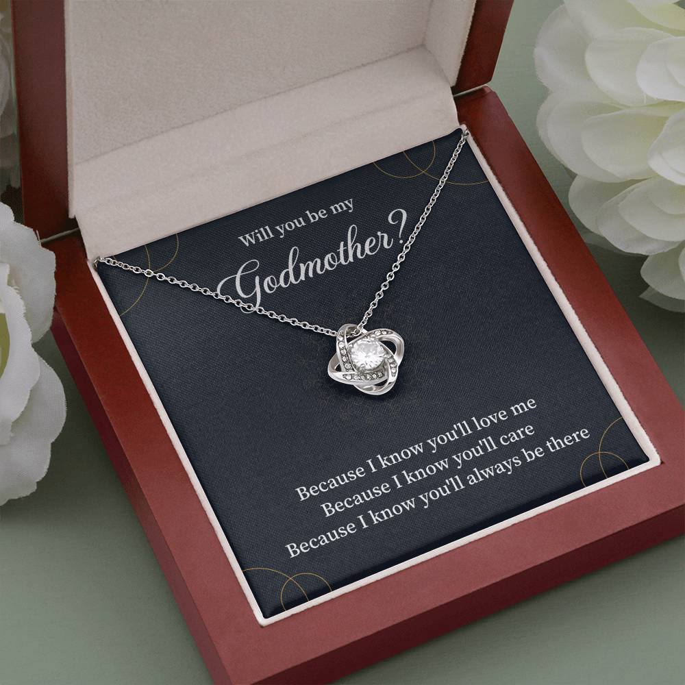 Will you be my Godmother Words Of Wisdom Necklace Strengthening Jewelry For Girls Godmother's Love Jewelry Cherished Goddaughter Necklace Adventurous Spirit Necklace Life Guidance Jewelry Uplifting Gift For Goddaughter Courageous Heart Necklace