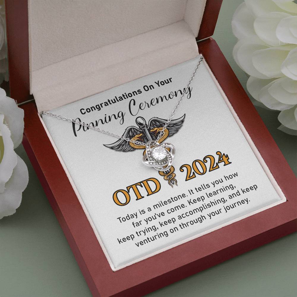 Congratulations On Your Otd 2024 Pinning Ceremony Necklace Otd 2024 Pinning Ceremony Necklace Pinning Ceremony Milestone Necklace Congratulations Pinning Ceremony Jewelry Otd 2024 Graduation Necklace Gift Necklace For Celebrating