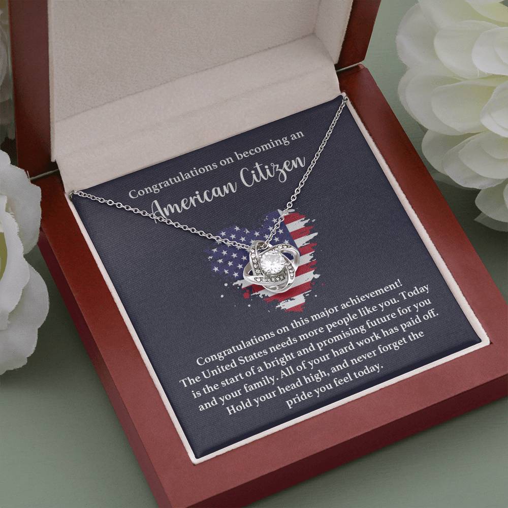 Congratulations Necklace For New American Citizen Proud To Be An American Necklace Proud To Be An American Necklace Gift For Citizenship Milestone Necklace For Proud New U.s. Citizen Gift For Becoming A U.s. Citizen Necklace For U.s. Citizenship Journey