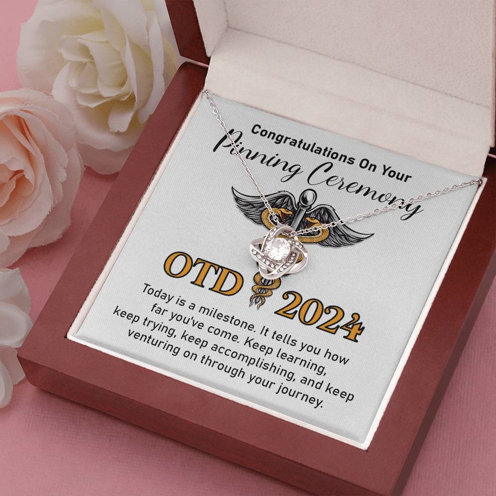 Congratulations On Your Otd 2024 Pinning Ceremony Necklace Otd 2024 Pinning Ceremony Necklace Pinning Ceremony Milestone Necklace Congratulations Pinning Ceremony Jewelry Otd 2024 Graduation Necklace Gift Necklace For Celebrating