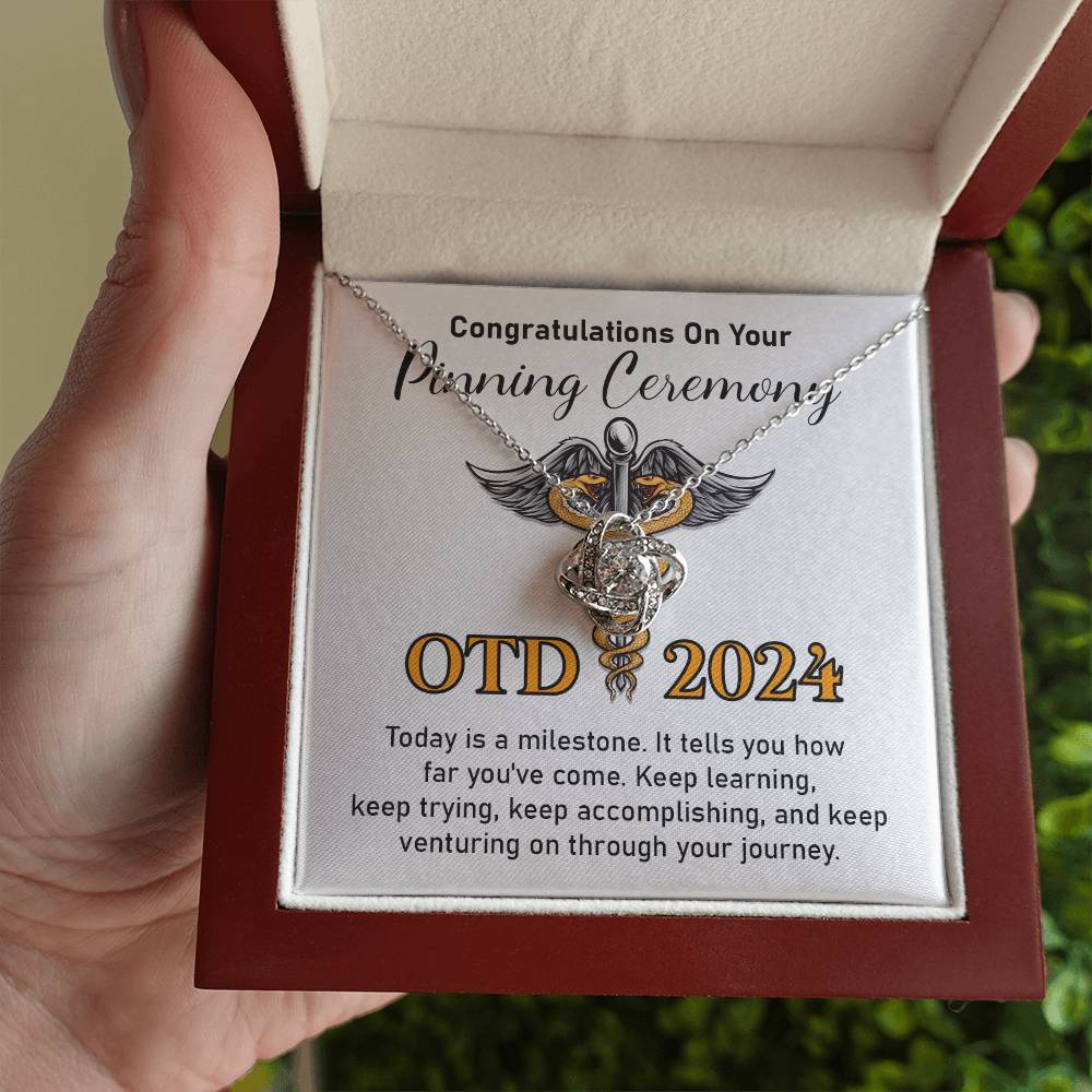 Congratulations On Your Otd 2024 Pinning Ceremony Necklace Otd 2024 Pinning Ceremony Necklace Pinning Ceremony Milestone Necklace Congratulations Pinning Ceremony Jewelry Otd 2024 Graduation Necklace Gift Necklace For Celebrating