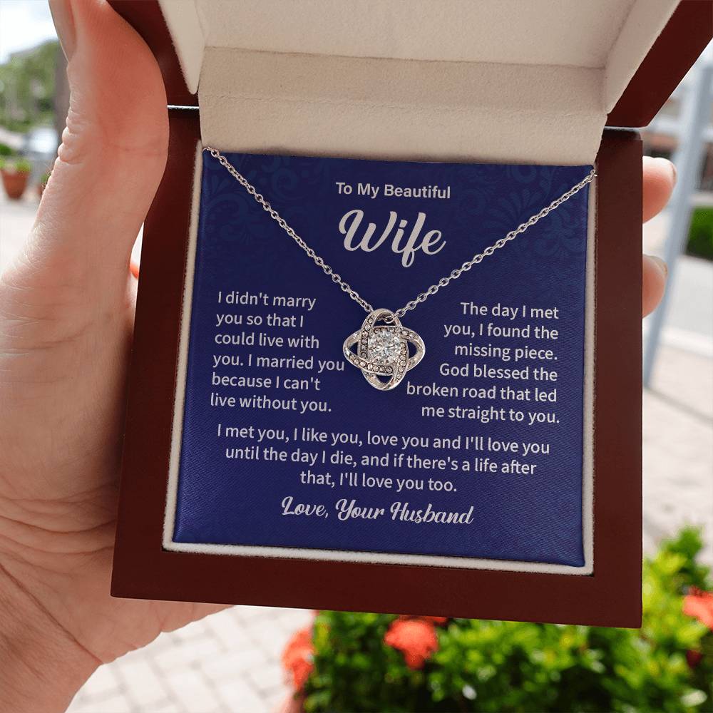 Emotional Gift for Wife from Husband with Love Card