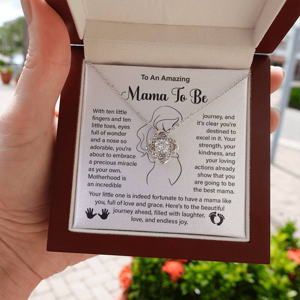 Mama To Be Necklace Gift for Expecting Mother