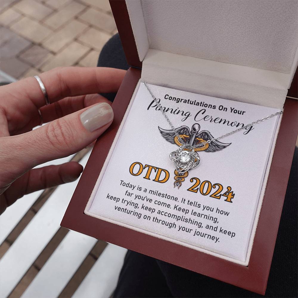 Congratulations On Your Otd 2024 Pinning Ceremony Necklace Otd 2024 Pinning Ceremony Necklace Pinning Ceremony Milestone Necklace Congratulations Pinning Ceremony Jewelry Otd 2024 Graduation Necklace Gift Necklace For Celebrating