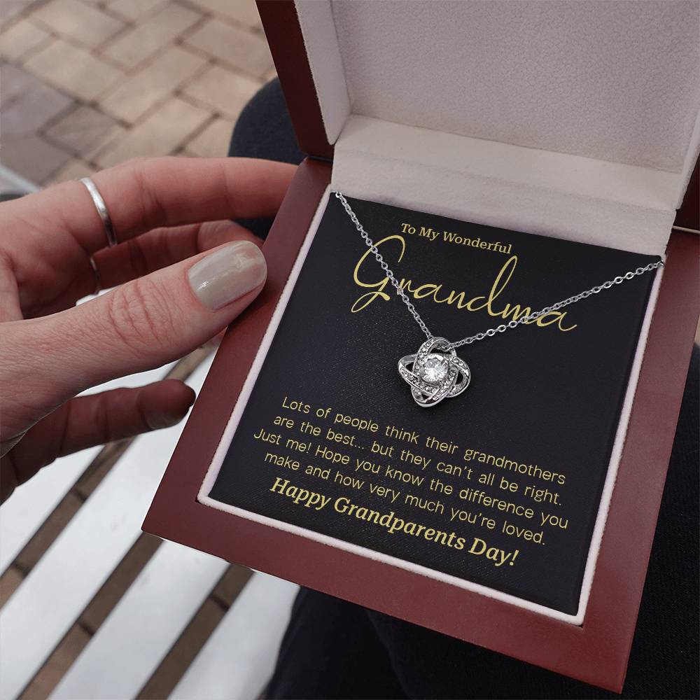 To My Wonderful Grandma Grandma Necklace Gift Grandparents Day Jewelry Sentimental Jewelry For Grandmother Jewelry Gift For Grandma Granddaughter To Grandma Gift Special Gift For Grandma Granddaughter Love Jewelry Jewelry For Grandma From Granddaughter