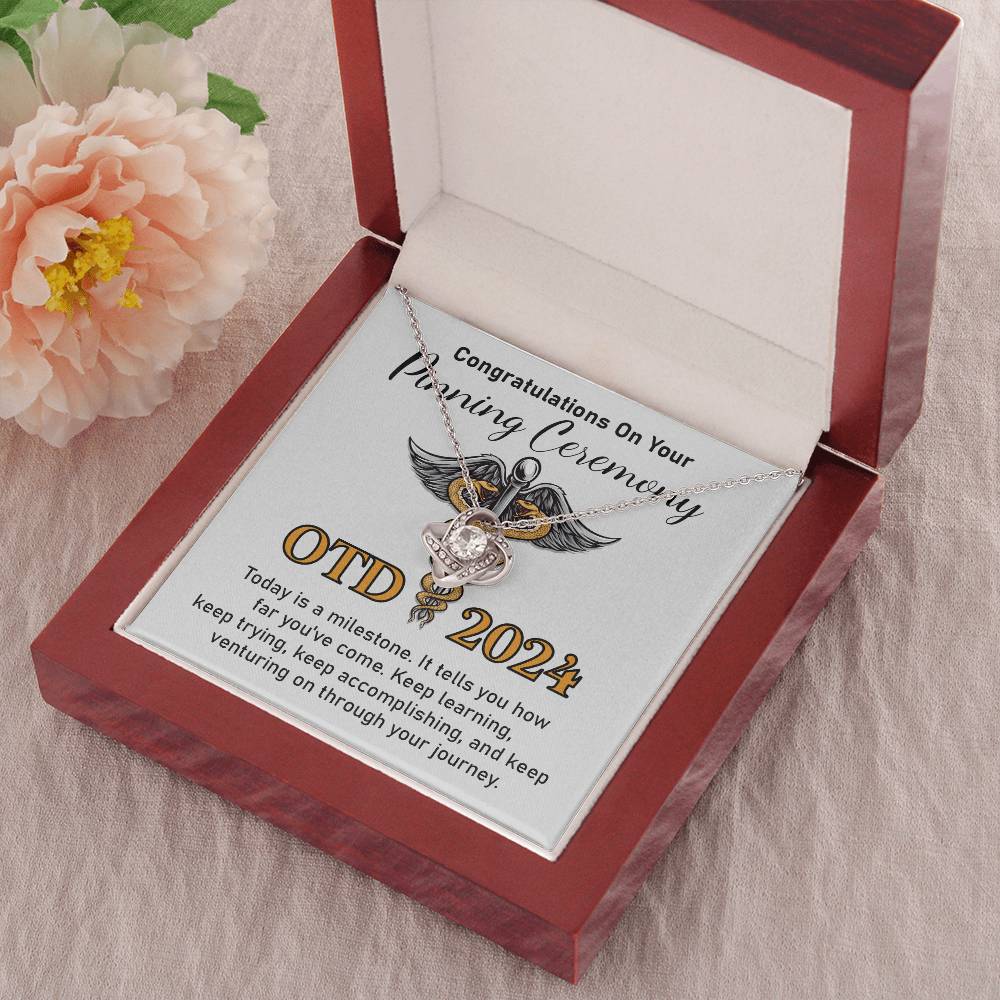 Congratulations On Your Otd 2024 Pinning Ceremony Necklace Otd 2024 Pinning Ceremony Necklace Pinning Ceremony Milestone Necklace Congratulations Pinning Ceremony Jewelry Otd 2024 Graduation Necklace Gift Necklace For Celebrating