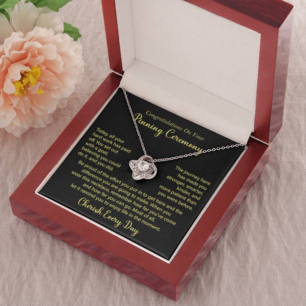 Congratulations On Your Pinning Ceremony Necklace Pinning Ceremony Necklace Gift Congratulations Pinning Ceremony Jewelry Journey Of Success Necklace Pinning Ceremony Milestone Necklace Necklace To Celebrate Hard Work Pinning Ceremony Keepsake Jewelry