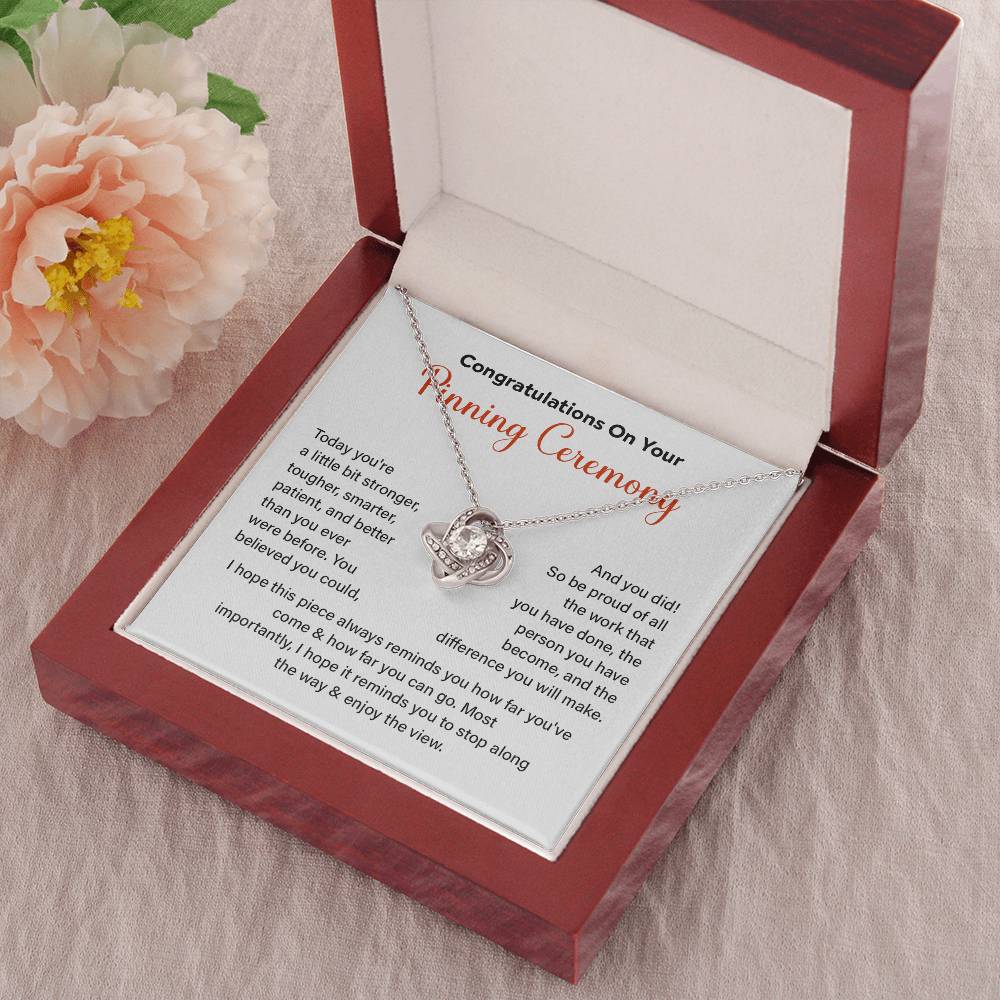 Congratulations On Your Pinning Ceremony Strength And Determination Jewelry Enjoy The View Necklace Best Wishes Necklace Path To Success Necklace Personal Growth Jewelry Motivational Jewelry For New Beginnings Meaningful Gift For Graduates