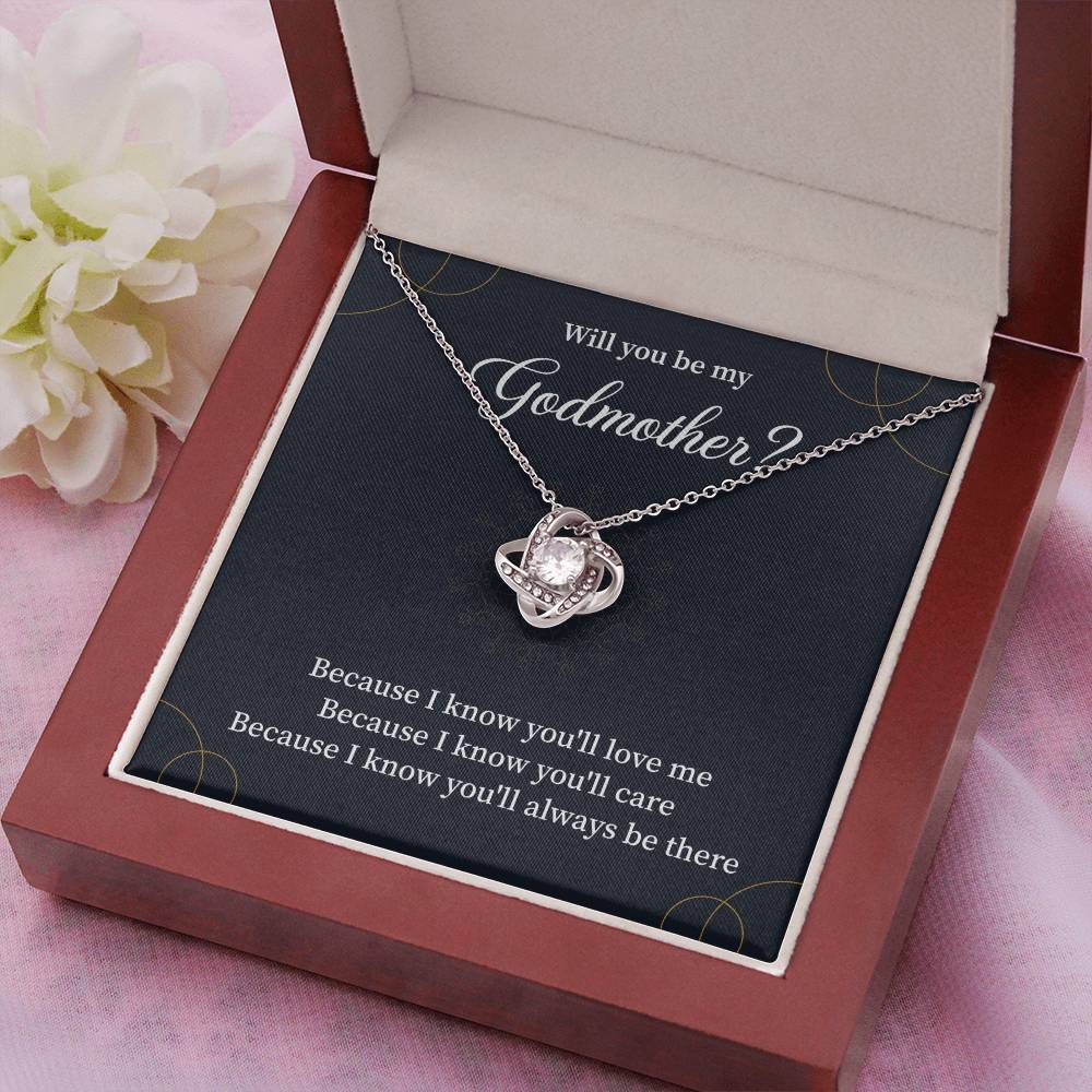 Will you be my Godmother Words Of Wisdom Necklace Strengthening Jewelry For Girls Godmother's Love Jewelry Cherished Goddaughter Necklace Adventurous Spirit Necklace Life Guidance Jewelry Uplifting Gift For Goddaughter Courageous Heart Necklace