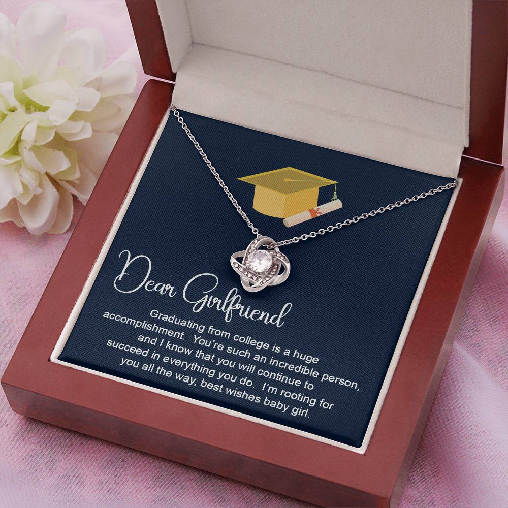 Dear Girlfriend Necklace Girlfriend Graduation Necklace Gift Gift For Graduation Necklace For Girlfriend Proud Of You Graduation Necklace Best Wishes Necklace For Girlfriend Sentimental Gift For Girlfriend Necklace For Girlfriend Necklace For Girlfriend