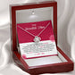 Mother Necklace Gift with Heartfelt Card