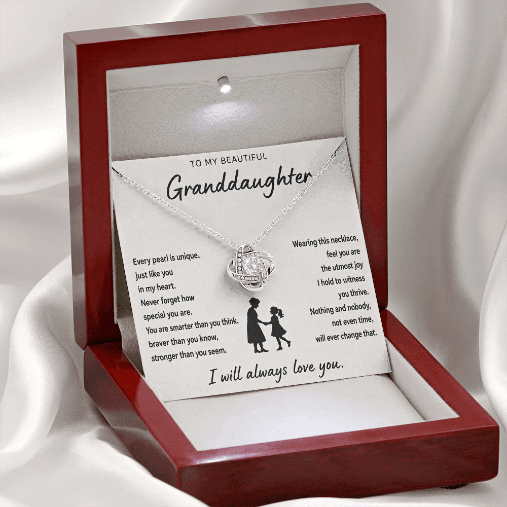 To my beautiful granddaughter