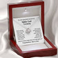 White Coat Ceremony Gift for Daughter Future Doctor Necklace from Mom and Dad with Inspirational Message Card