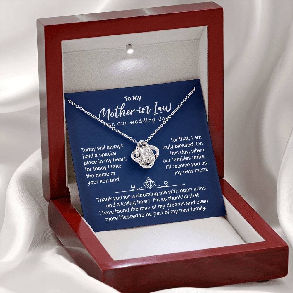 Mother-in-Law Gift from Bride – Wedding Day Card Box