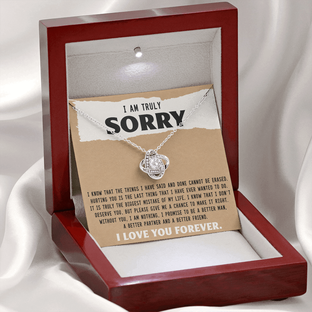 I m Turly sorry