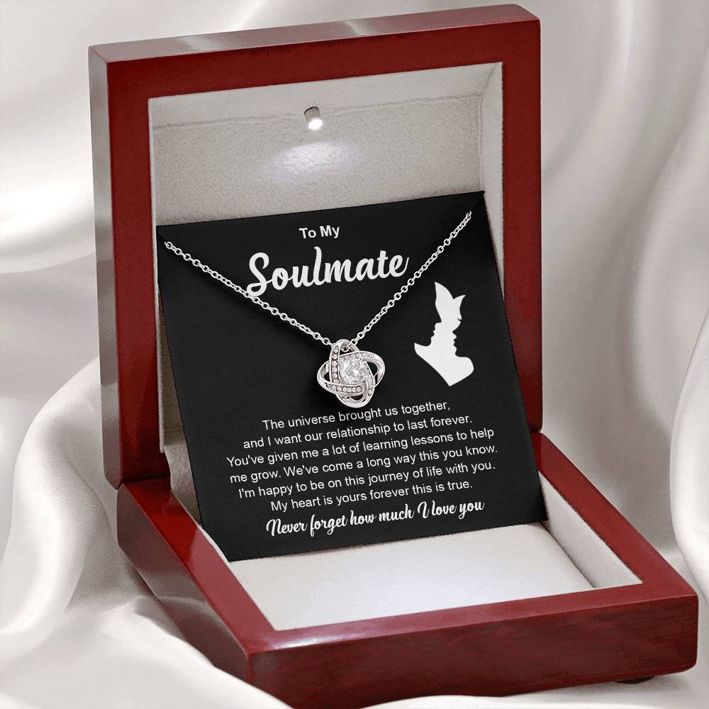 Soulmate Romantic Gift with Heartfelt Message Card