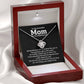 Wedding Day Necklace Gift for Mom from Daughter