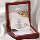 Unbiological Sister Necklace Gift with Heartfelt Message Card for Best Friend