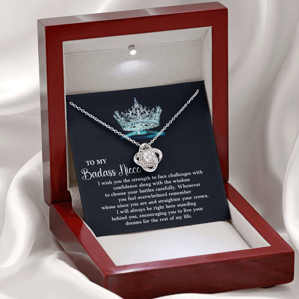 Badass Niece Gift From Aunt or Uncle With Love Message