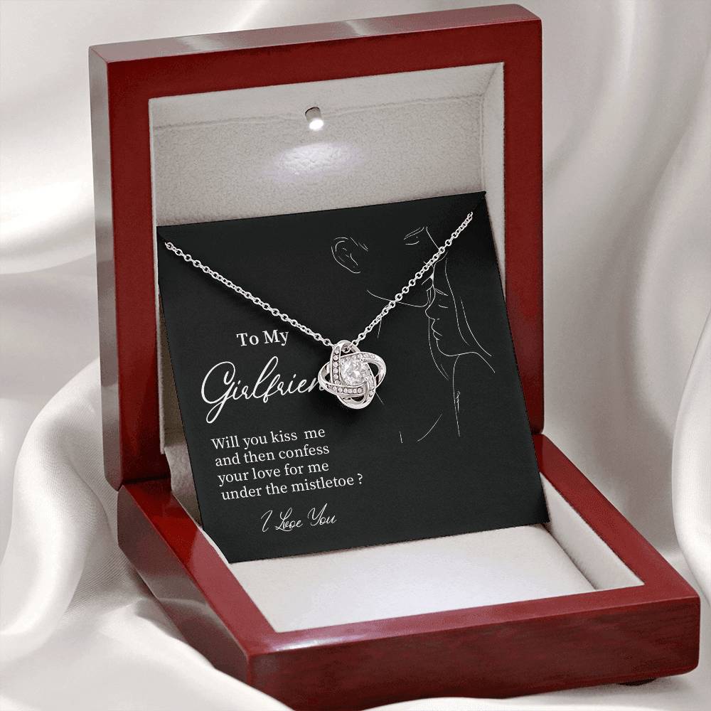 Christmas Gift for Girlfriend Necklace with Gift Set