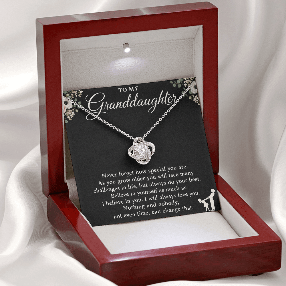To my granddaughter