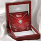 Mom Necklace Gift from Daughter with Gift Box