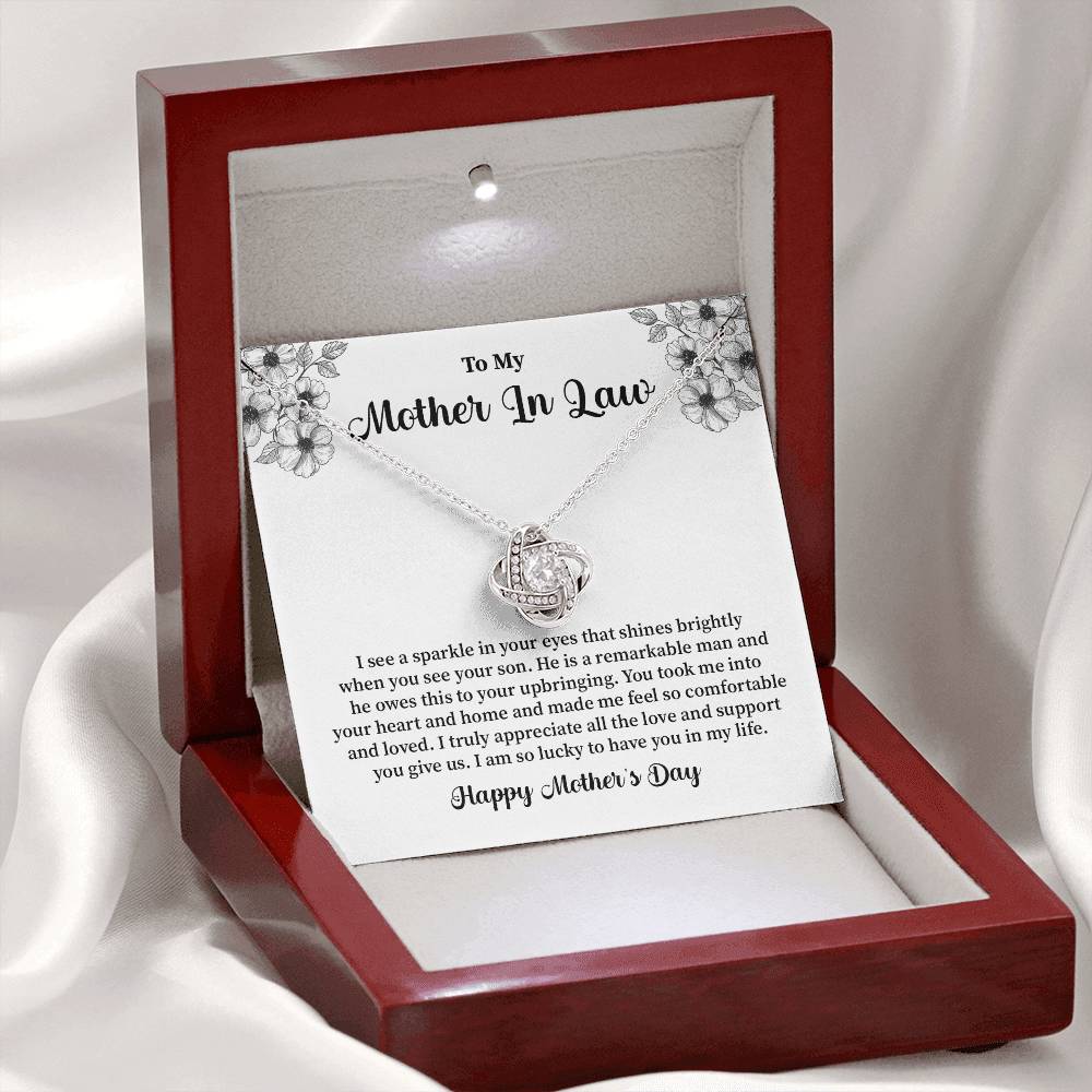 Mother-in-Law Necklace Gift for Mother's Day