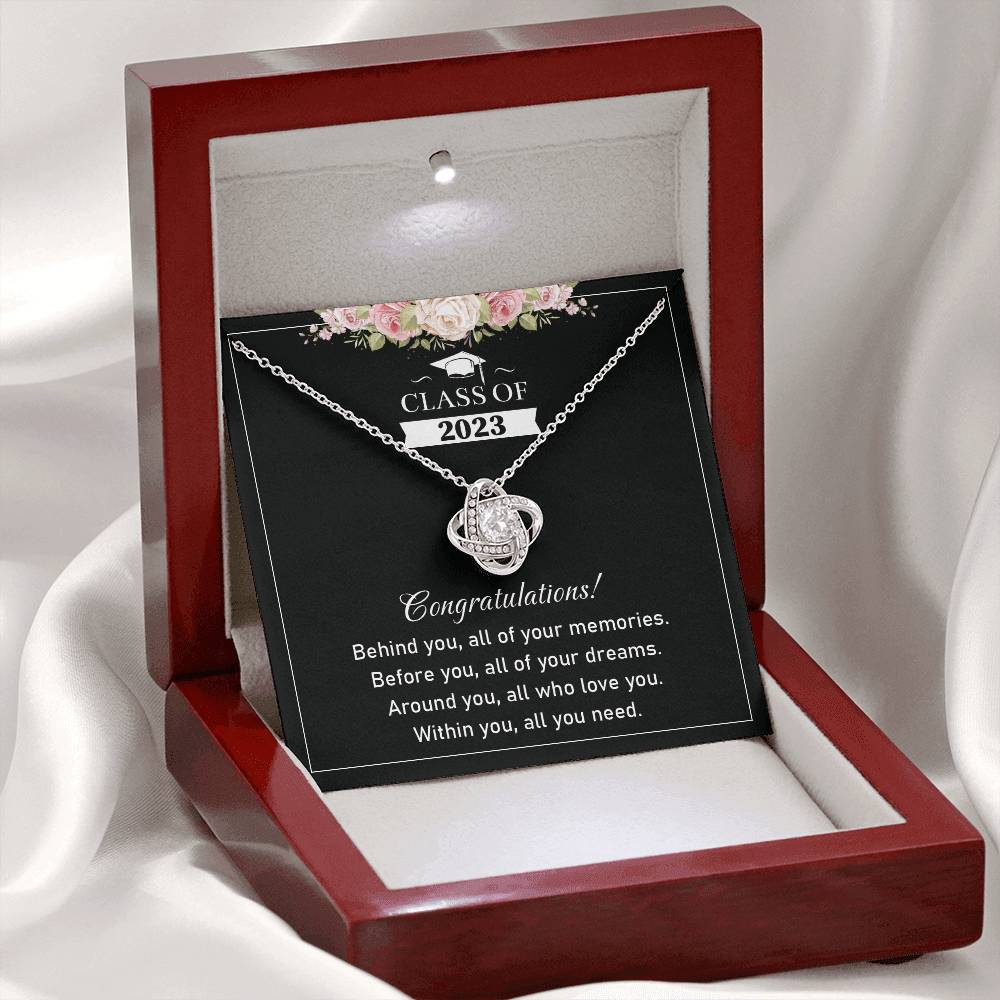 Personalized Graduation Necklace Gift With Gift Box