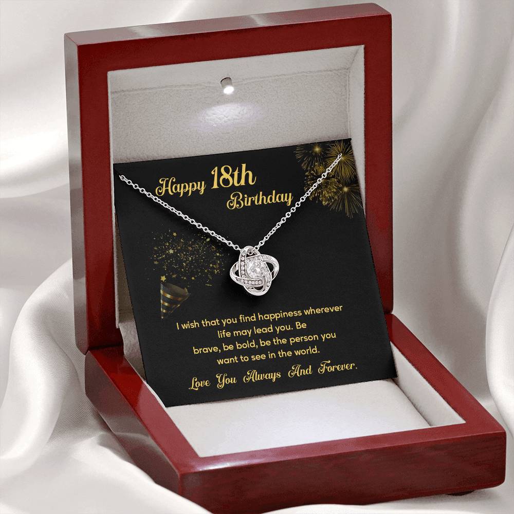18th Birthday Necklace Gift – Inspirational Jewelry for Her