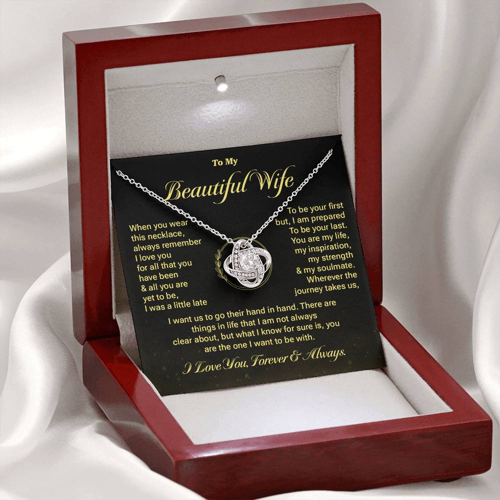 Gift for Wife from Husband – Love You Message Card