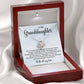Cherished Granddaughter Necklace with Sentimental Card