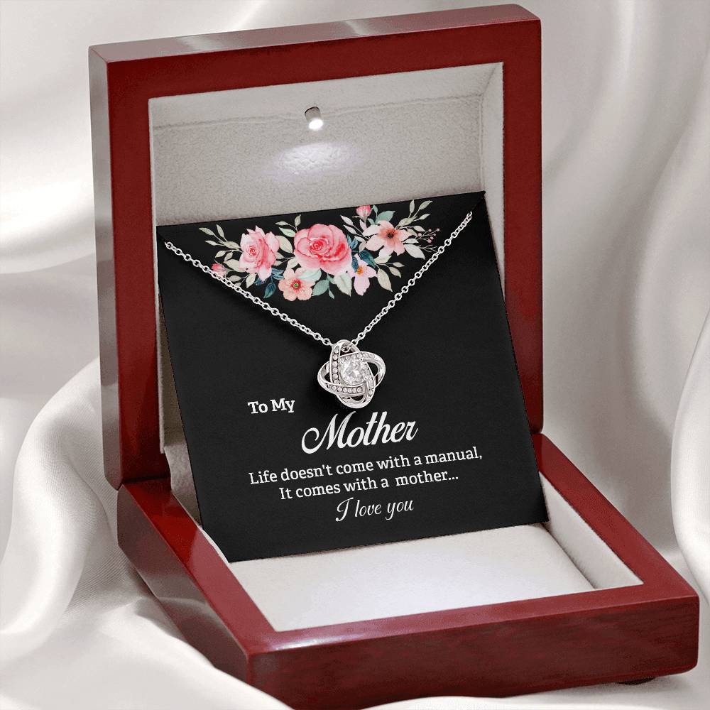 Mother Necklace Gift with Sentimental Message Card